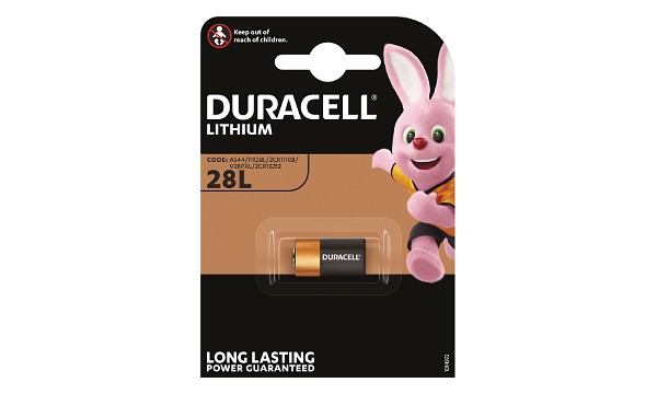 Batteria fotografica al litio PX28L Duracell 6V