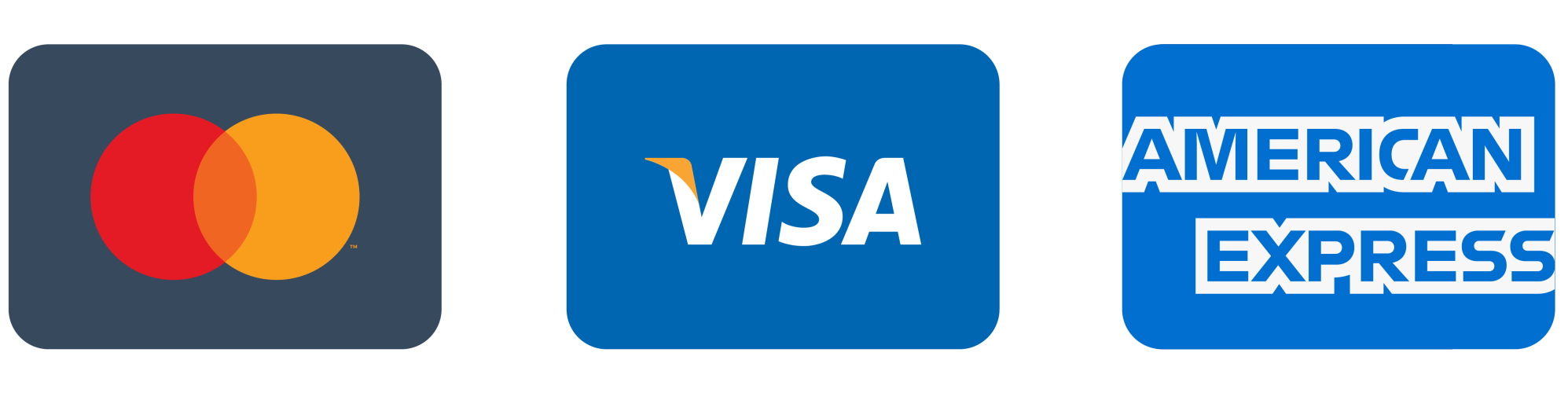 Accettiamo la maggior parte delle carte di credito/debito e prepagate incluso Mastercard, Visa, Maestro, American Express, Postepay, etc.