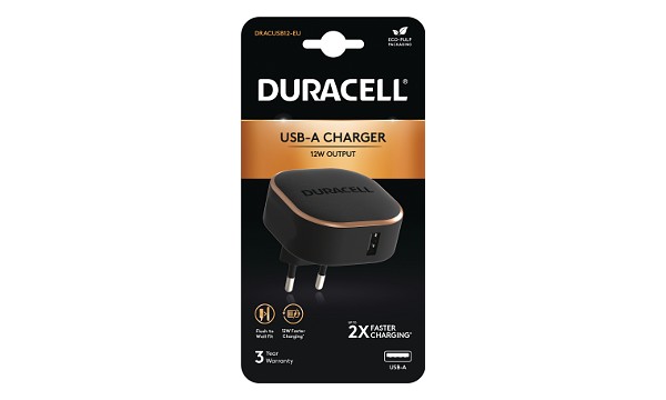 Caricabatterie Duracell 12W USB-A