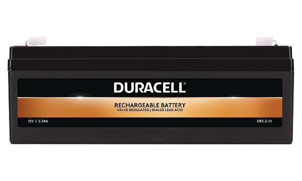 Batteria di sicurezza Duracell 12V 2.3Ah VRLA