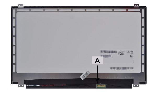 LifeBook A555 15,6" WXGA 1366x768 HD LED lucido