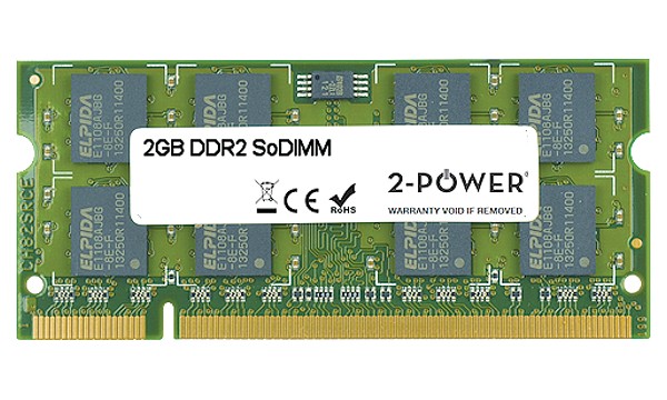 HDX X16-1250EF Premium 2GB DDR2 800MHz SoDIMM
