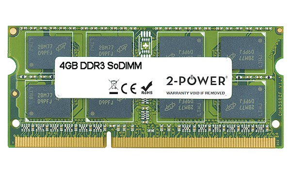 Qosmio X500-165 4GB DDR3 1066MHz SoDIMM
