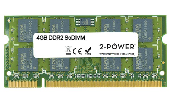 Tecra M10-16A 4GB DDR2 800MHz SoDIMM