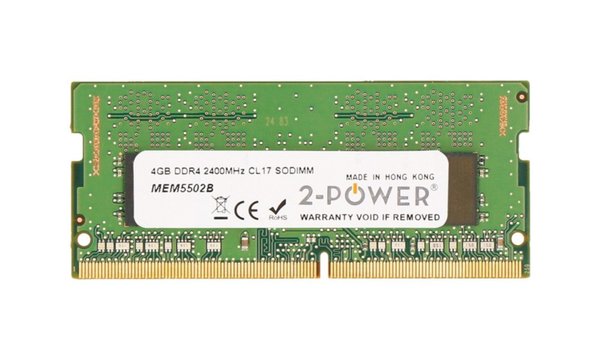 15-da0076nr 4GB DDR4 2400MHz CL17 SODIMM