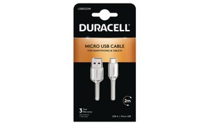 Cavo Duracell da 2 m da USB-A a Micro USB