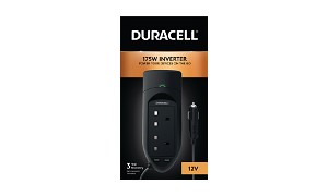 Duracell 175W Twin UK Socket Inverter