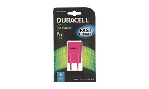 Duracell 2.1A Caricatore USB per telefoni/tablet