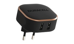 Caricabatterie Duracell Dual 17W USB-A