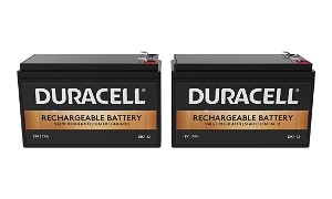 Kit batteria Duracell Dual 12V 7Ah