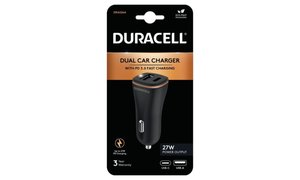 Caricabatterie da auto Duracell USB-A + USB-C