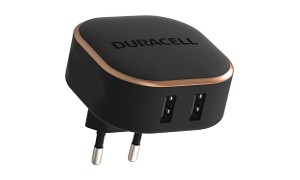 Duracell 2x2.4A USB Phone/Tablet Charger
