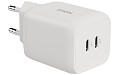 65W Wall Charger PD GaN 2 x USB-C