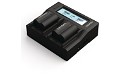 Lumix FZ30EG-K Caricabatterie doppio Panasonic CGA-S006